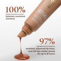 indē wild Masala Chai (15ml) Dewy Lip Balm | Hydrating & Plumping | Lasts 8+ hours | Nude & Non-Sticky | With Natural Desi Ghee, Peptides, Hyaluronic Acid & Shea Butter | Korean Formulation
