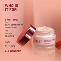 Plum Saffron & Kumkumadi Oil Daily Glow Bright Moisturizing Cream | Quick-Absorbing Day Cream to Brighten Skin, Enhance Glow | with SPF 35 for UVA/UVB Protection | All Skin Types | Women & Men | 50g