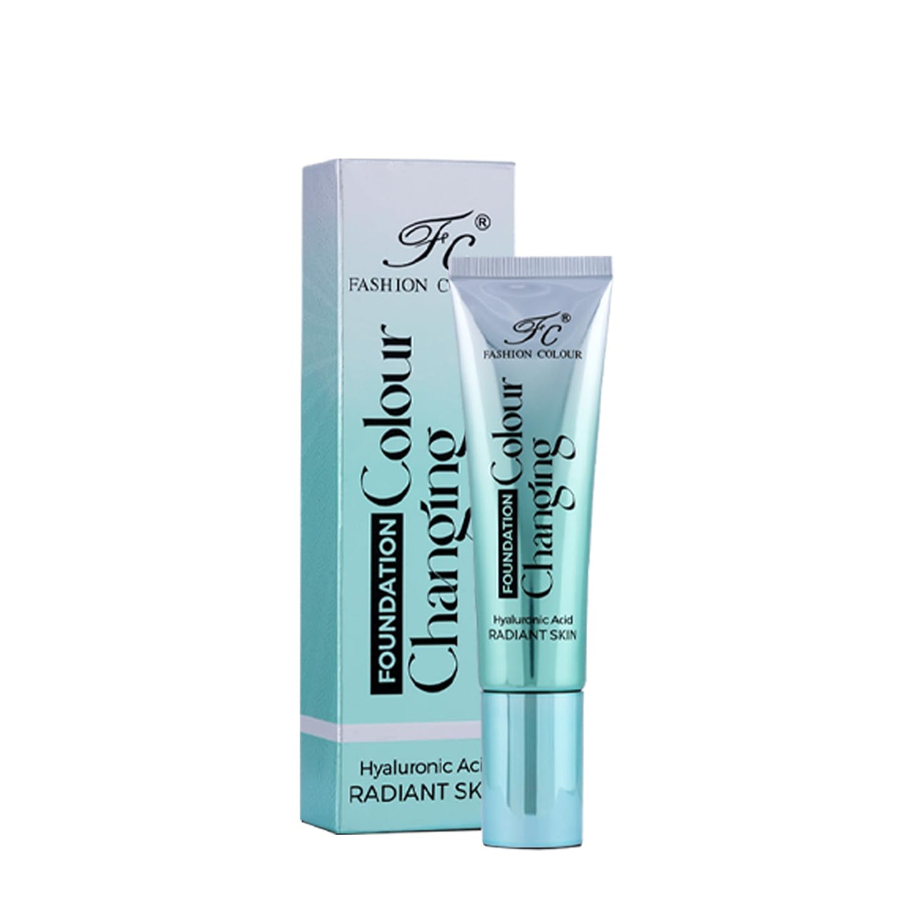 Fashion Colour Color Changing Foundation-40g | Infused With Hyaluronic Acid | Radiant Skin | Flawless Color Changing Foundation With Satin Finish, Makeup Base, Long Lasting Waterproof Liquid Foundation For Face Makeup (SUN BEIGE, 40g)