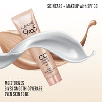 Lakmé Sun Expert SPF 50 Gel, 50g & 9 To 5 Complexion Care Face CC Cream, Beige, SPF 30, Conceals Dark Spots & Blemishes, 30g For Combination Skin
