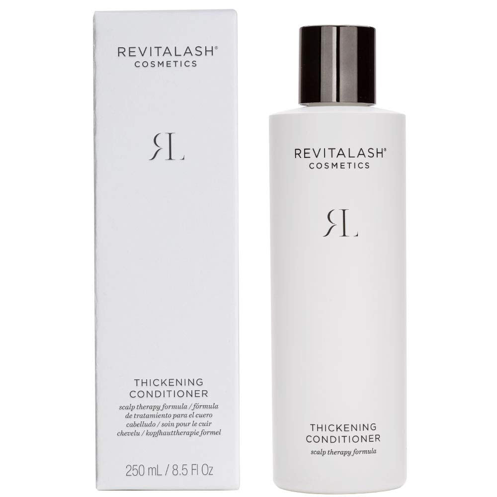 RevitaLash Cosmetics Hair Thickening Conditioner: Hypoallergenic, Cruelty-Free Scalp Therapy Formula - Boosts Volume | Strengthens Hair | Cruelty Free, 250 ml/ 8.5 Fl. Oz