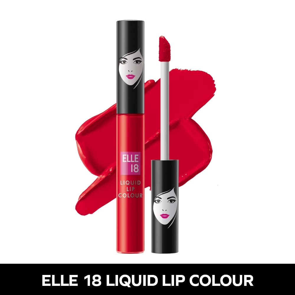 Elle 18 Lipstick Rhubarb Red (Matte) & Lipstick Pink Blossom (Matte)