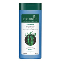 Biotique Bio Seaweed Revitalizing Anti Fatigue Eye Gel, 15G And Biotique Bio Kelp Protein Shampoo For Falling Hair Intensive Hair Regrowth Treatment, 180ml