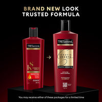 TRESemme Keratin Smooth Shampoo 340 ml|| With Keratin & Argan Oil for Straighter|| Shinier Hair - Nourishes Dry Hair & Controls Frizz|| For Men & Women (Pack of 2)