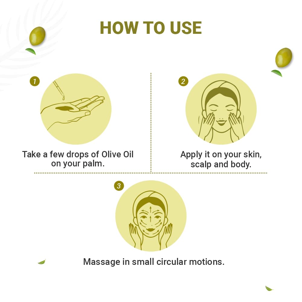 INDUS VALLEY 100% Organic and Natural Combo of Cold Pressed Almond Oil & Extra Virgin Olive Oil (100ml+100ml= 200ml)