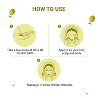 INDUS VALLEY 100% Organic and Natural Combo of Cold Pressed Almond Oil & Extra Virgin Olive Oil (100ml+100ml= 200ml)