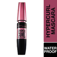 Maybelline New York Color Sensational Creamy Matte Lipstick, 691 Rich Ruby, 3.9g and Maybelline New York Hypercurl Mascara Waterproof, Black, 9.2ml