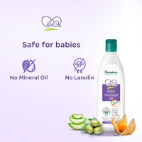 Himalaya Baby Massage Oil for Strong bones & muscles – 100ml | No.1 Doctor Prescribed