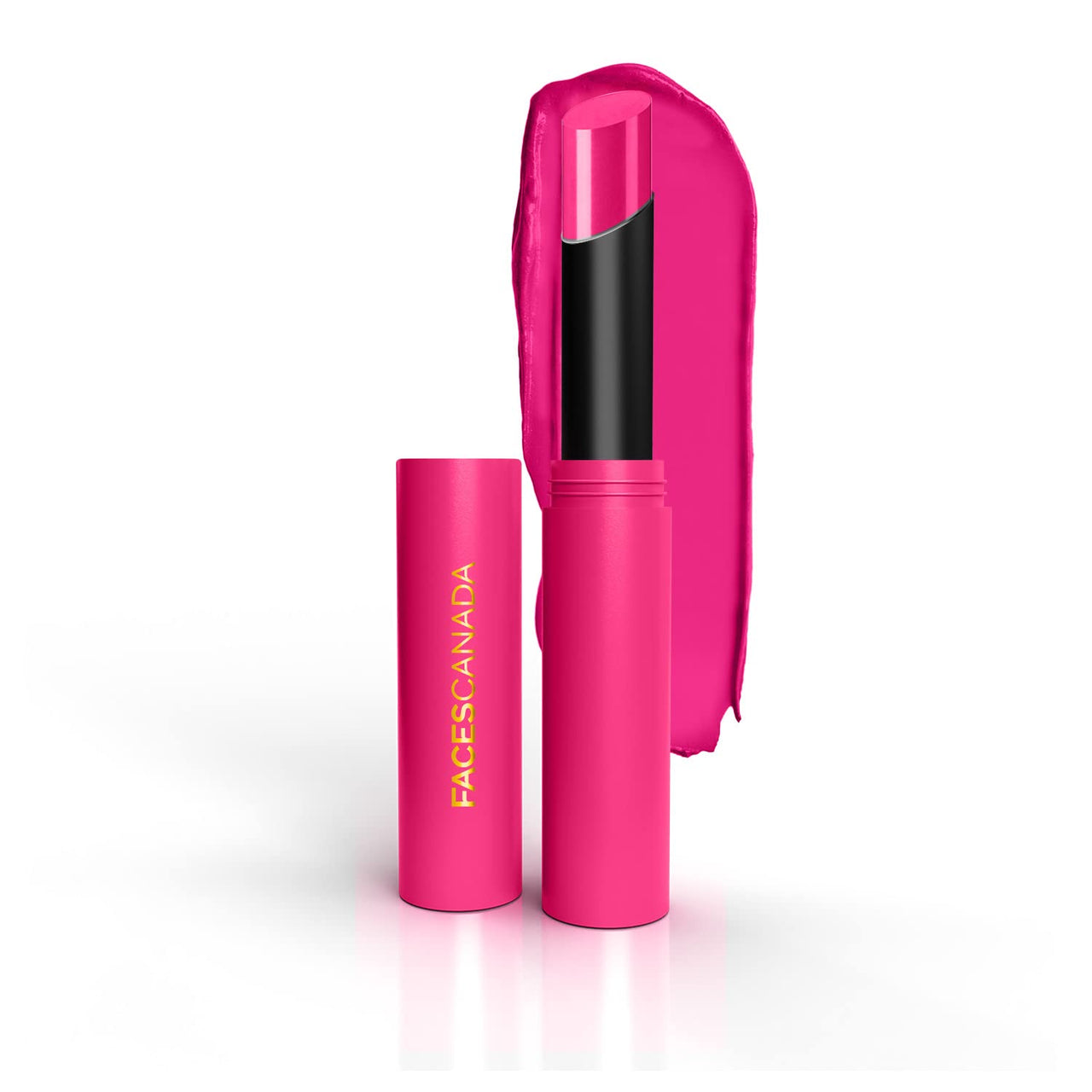 FACESCANADA Long Stay 3-In-1 Matte Lipstick - Notice Me Pink 06, 2 Gm