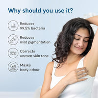 Be Bodywise Female 4% Aha Bha Underarm Roll On | Pack Of 2 | With Flora & Watermelon Fragrance | Masks Body Odour, Reduces Underarm Discoloration & Gives Long Lasting Fragrance | Aluminum Free | 100Ml