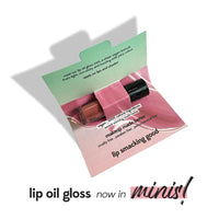 Ruby's Organics Mini Lip Oil Gloss for Women and Girls, All Skin Tones- Moisturizing, Long Lasting, Non Sticky & Non Drying Formula, Glossy Texture, Natural Lip Makeup, Paraben Free - Malibu, 3 ml