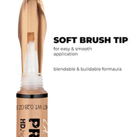 L.A GIRL Hd Pro Natural Full Coverage Concealer,Matte & Poreless Ultra Blendable Liquid Conceal - Medium Beige, Ultra Blendable Liquid Conceal (Vegan & Cruelty-Free) 8Gm, Sensitive