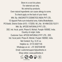 Just Herbs Eyeshadow Palette 9 in 1 Long Lasting Blendable Eye Makeup Palette (Sunshine - Day Palette)