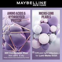 Maybelline New York Super Stay Lumi-Matte Liquid Foundation - 228, Up To 30H Long Wear, Water & Transfer Proof. SuperStay Lumi-Matte Liquid Foundation comes with Non-comedogenic & Vegan Formula | 35ml