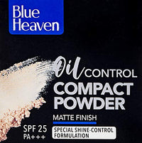 Blue Heaven Oil Control Compact Powder for All Skin types, SPF 25, Matte Finish, Honey 301, 8 gm