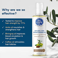 The MomsCo The Moms Co Natural Hair Strengthening Oil - Controls Hairfall With Amla Oil, Bhringraj Oil, Coffee Oil, Tea Tree Oil (100ml), 100 ml