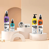 Wagging Tails Grooming Combo for Shihtzu | Head to Paw Gift Box 5 in 1 for Pets | Natural Ingredients | Dog Shampoo+Massage Oil+Dry Bath+Paw Butter+Paw Spray