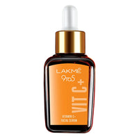 Lakmé 9 To 5 Vitamin C+ Serum (15 ml)&Lakmé Blush & Glow Strawberry Sheet Mask, 25 ml