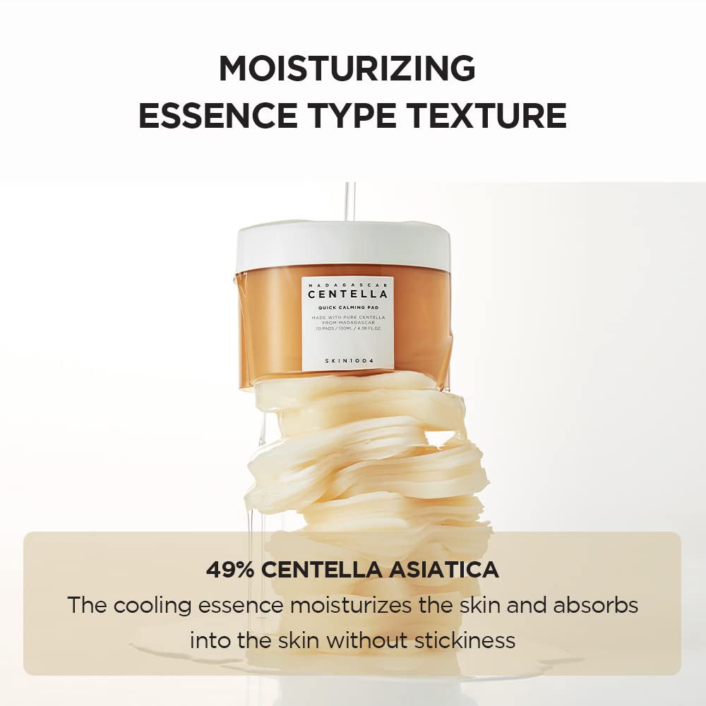SKIN1004 Madagascar Centella Quick Calming Pad 70pads/130ml