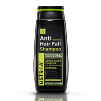 Ustraa Anti Hair Fall Shampoo 250ml -With Apple Cider Vinegar | Daily Use Hair Conditioner - 100gm -No SLS, No Paraben & Hair Growth Vitalizer - 2 x 100ml (Pack of 2) - With Redensyl and Onion Extract