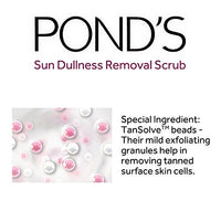 POND'S Bright Beauty Face Scrub, Deep Clean But Mild On Skin, Exfoliate, Remove Blackheads & Sun Tan, Gel Scrub, Bright Glowing Skin, 50 g