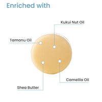 Earth Rhythm Organic Hair Conditioner for Frizz, Dryness, Splitends | Hydrates & Adds Shine & Volume| Contains Tamanu oil & Shea Butter| Men & Women | Sulphate and Paraben Free - 80g