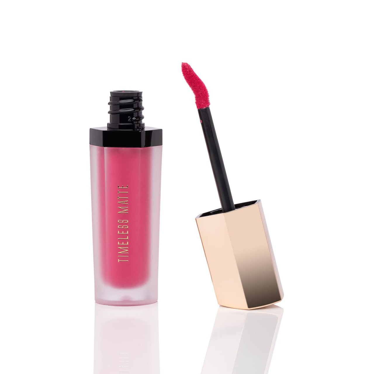 PAC Timeless Matte liquid lipstick Waterproof | Smudge & Transfer Proof Lipsticks for Women with Rose Oil | Long Lasting upto 12Hrs | Highly Pigmented Lip Color for All Skin Types | Love Potion- 6.5ml