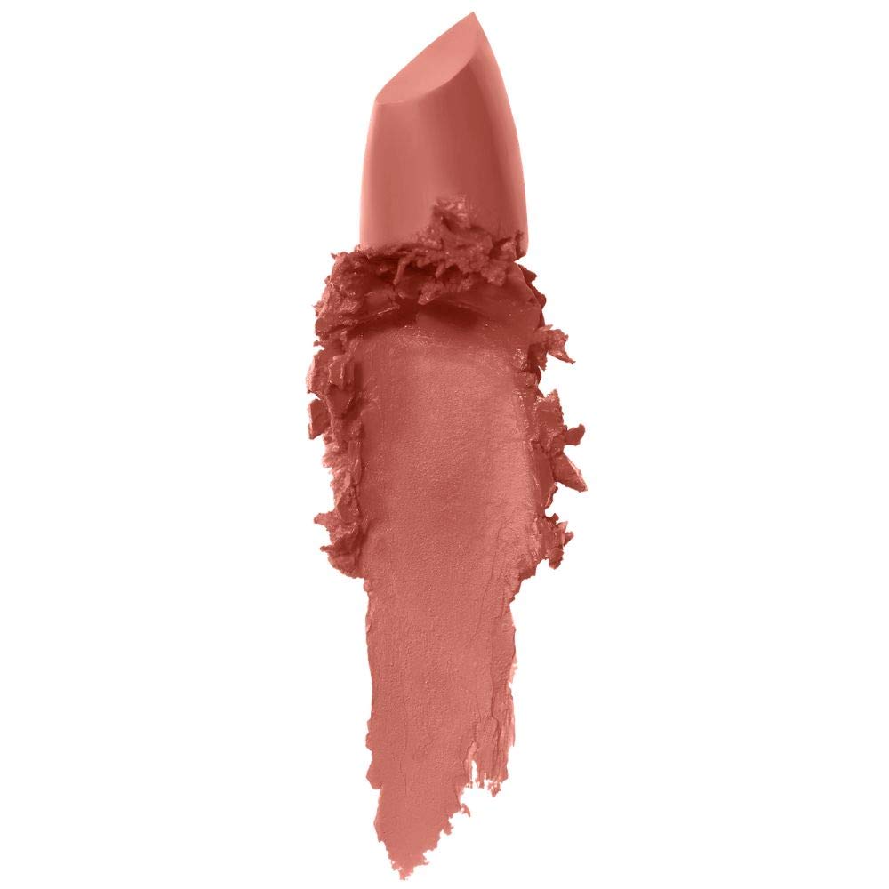 Maybelline New York Color Sensational Creamy Matte Lipstick, 656 Clay Crush, 3.9g and Maybelline New York Color Sensational Creamy Matte Lipstick, 630 Flaming Fuchsia, 3.9g
