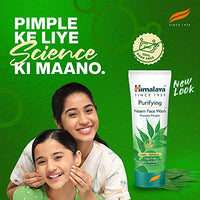 Himalaya Purifying Neem Face Wash, 400 Ml (Pack of 2)