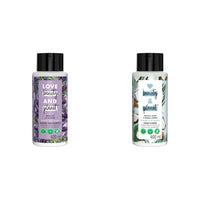 Love Beauty & Planet Smooth and Serene Shampoo with Argan Oil and Lavender Aroma, 400 ml & Love Beauty & Planet Volume and Bounty Conditioner with Coconut Water and Mimosa Flower Aroma, 400 m