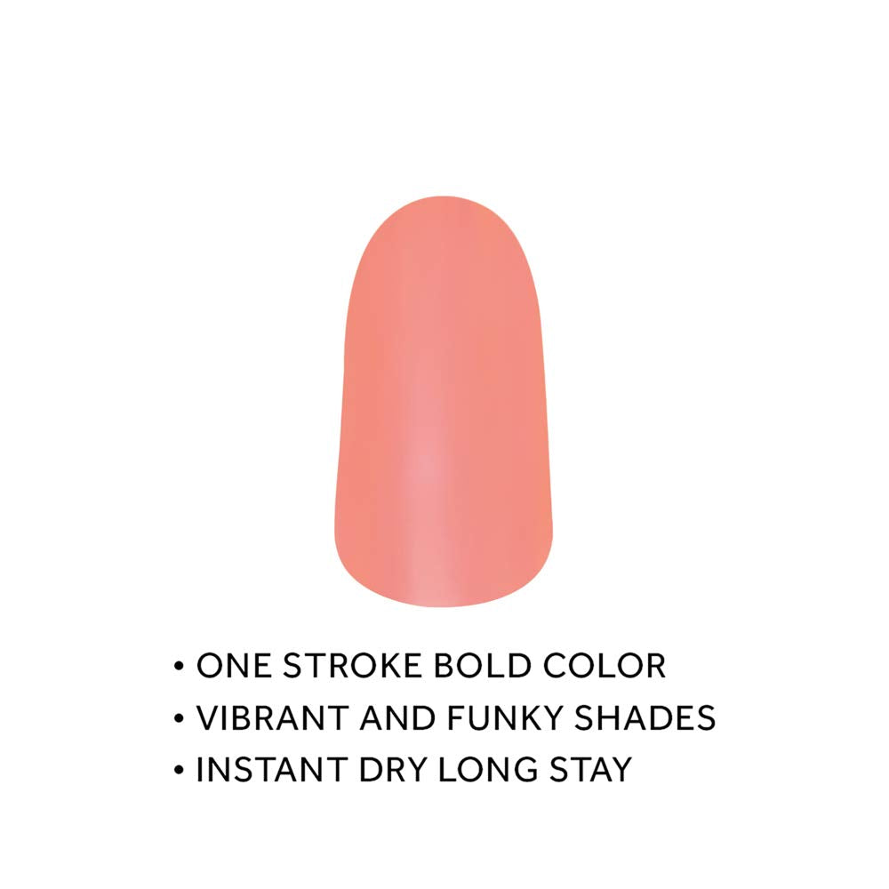 Elle 18 Nail Pops Nail Color 159 & Elle18 Matte Finish Combo, 15 Ml
