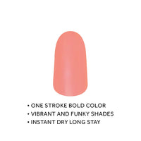 Elle 18 Nail Pops Nail Color 159 & Elle18 Matte Finish Combo, 15 Ml