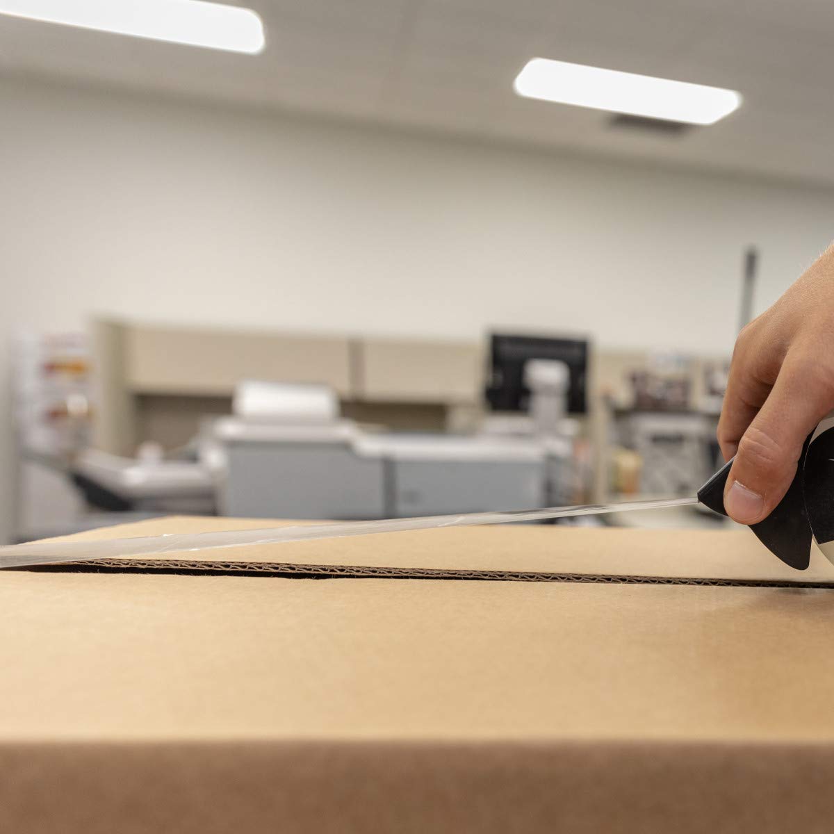 Duck Max Strength Clear Packaging Tape, 4 Rolls, 218.4 Yards, Maximum Strength Heavy Duty Packing Tape for Shipping & Moving, Strong Packing Tape Refills for Boxes, 1.88 In. x 54.6 Yd. (241511) 1.88" x 54.6 Yards