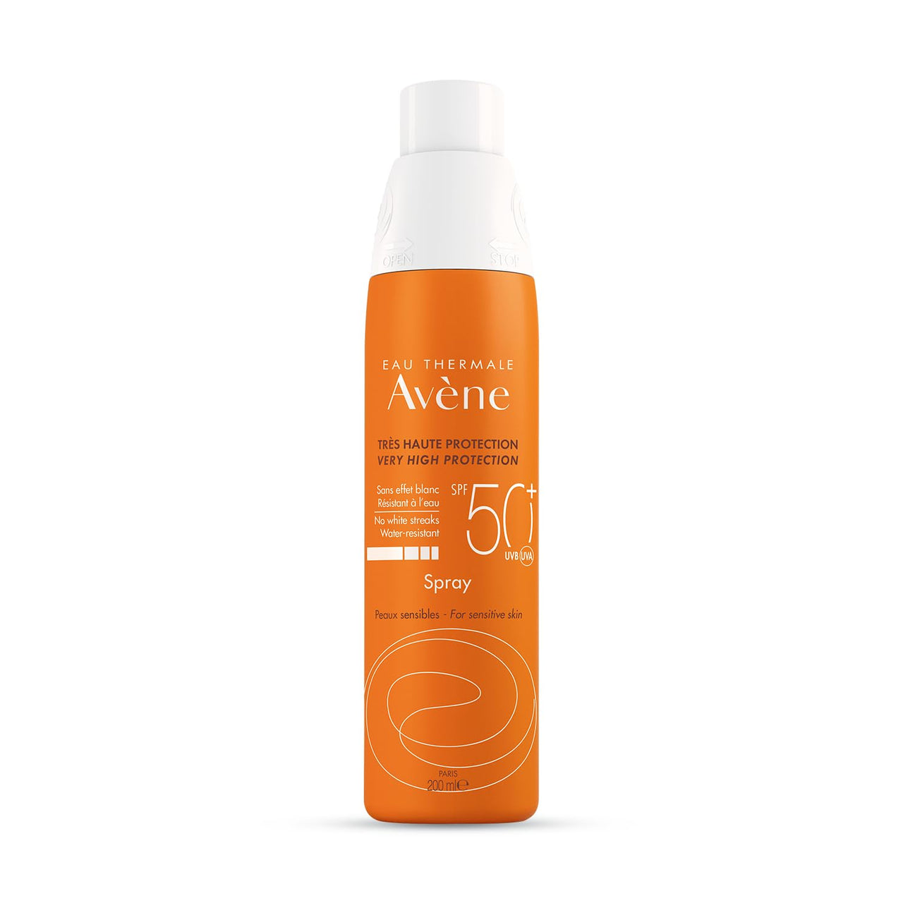 Avene Very High Protection SPF 50+ Spray Red 200 ml (pack of 2) - Total 400ml