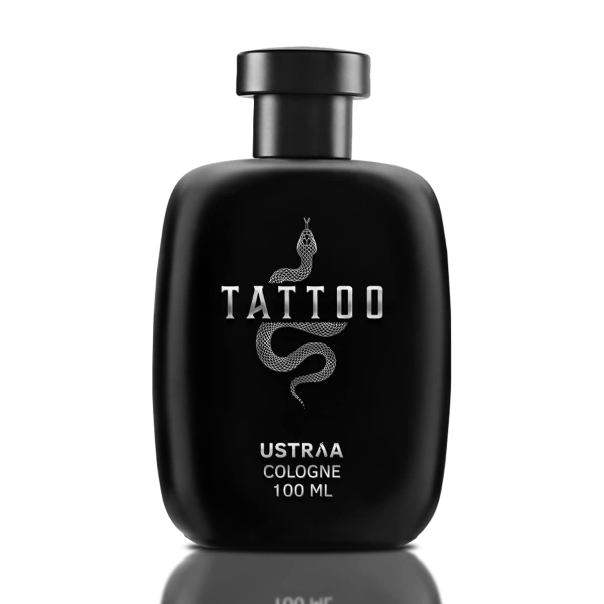 Ustraa Tattoo Cologne - 100ml - Perfume for Men | with a mix of spicy, woody and citrusy notes | Ideal for night occasions | Long-lasting fragrance with no gas