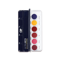C2P Pro Pop Lip Shade 6 in 1 Lipstick Palette for Women – Waterproof, Long-Lasting, Smudge-Proof, Highly Pigmented Lip Pallete for All-Day Wear (Sunset Hues, 21g)