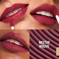 Lakmé 9to5 Liquid Lipstick, Hya Matte, with Hyaluronic Acid for hydrated lips, Meetup Mauve 3.6gm