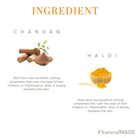 Khadi Natural Chandan Haldi Soap | Herbal Bathing Soap for Glowing Skin | Natural Soap with Essential Oils | Anti-Ageing Soap | Suitable for All Skin Types|Pack of 3 | (125gm *3) (375gm)