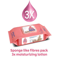 Johnson's Baby Skincare Wipes with Lid, 144's +Johnson's Baby Powder 400g