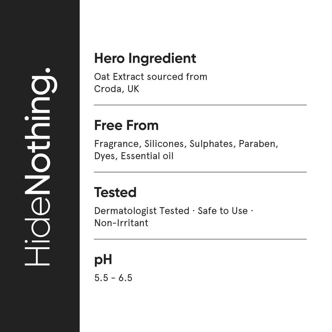 Minimalist Gentle Face Wash With 6% Oat Extract & Hyaluronic Acid For Sensitive Skin (Dry to Normal) | Sulphate Free | Non-Drying | Fragrance Free | Gentle Cleanser (120 ML)