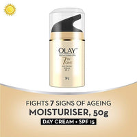 Olay, Total Effects 7 in 1 Day Cream Normal with SPF 15, 50g, 1.7 oz, Pack of 2