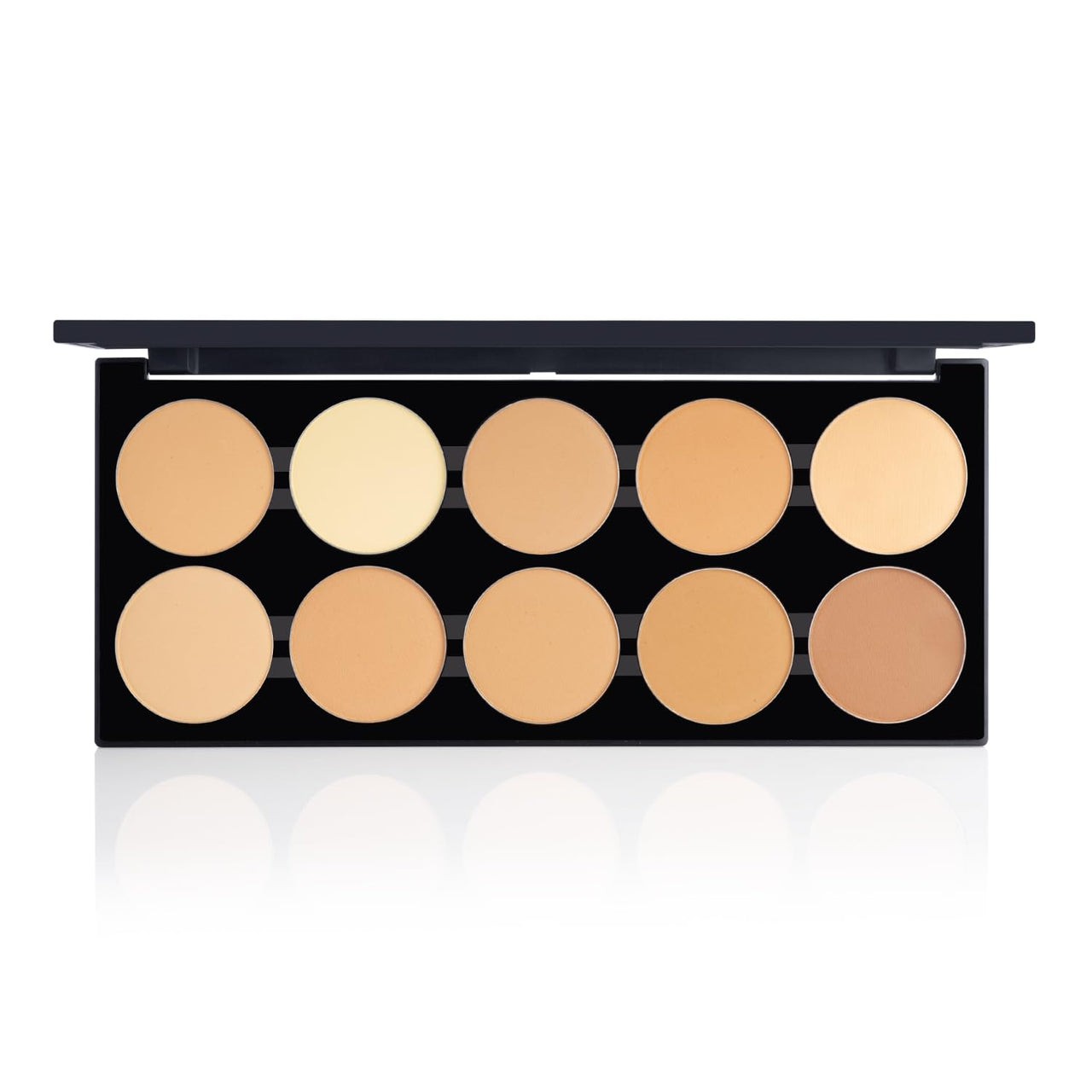 PAC Studio HD Pressed Foundation Suitabe Full Coverage for All Skin Types X10 - [P],Matte Finish