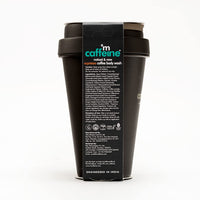 mCaffeine Exfoliating Espresso Coffee Body Wash with Natural AHA | Tan Removal Body Wash for Soft & Smooth Skin | Energizing mCaffeine shower gel for Men & Women | Shower gel | 300ml in Coffee Cup