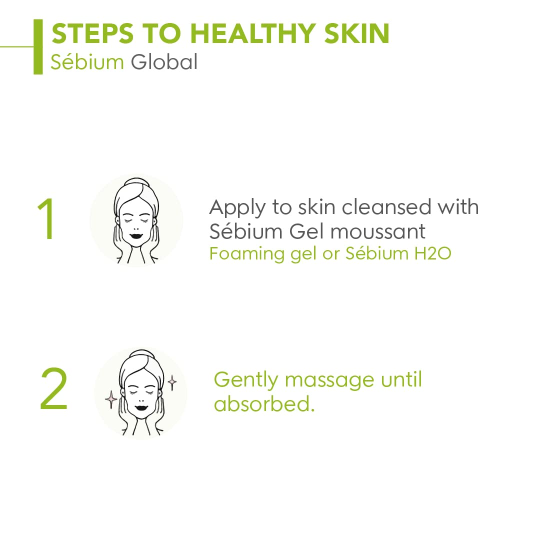 Bioderma Sebium Global Intense Purifying Cream Combination Acne-Prone Skin, 30ml