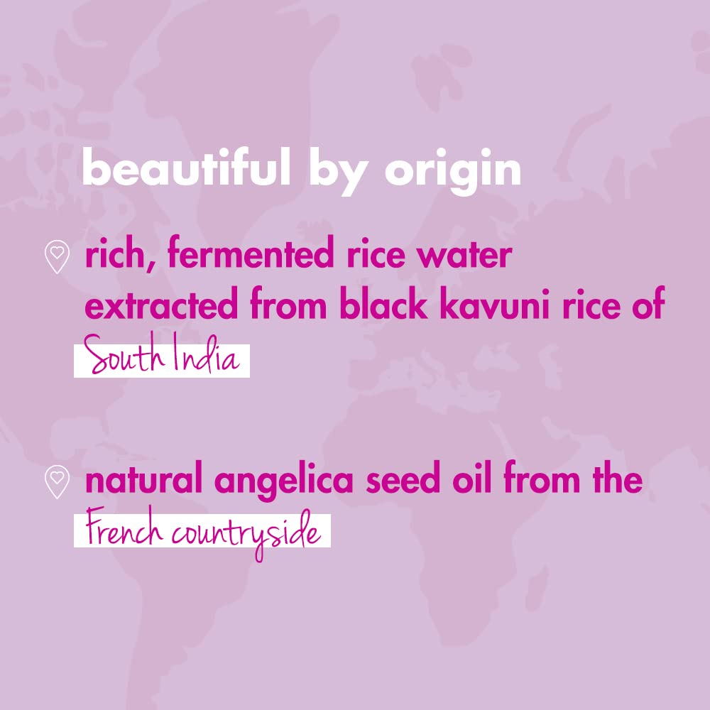 Love Beauty & Planet Rice Water Conditioner With Angelica Seed Oil For Frizz-Free Curly And Wavy Hair|No Sulfates,Paraben,Silicones|400 Millilitre - Angelica Seed Oil
