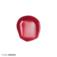 FAE Beauty Peptide Hydrating & High Shine Tinted Lip Gloss (12gm) | With Passionfruit Oil & Argireline to Smoothen, Even, and Soften Lips | Non Sticky | Vegan | Shade Sizzling | Sheer Cherry Red Gloss