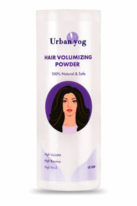Urban Yog Hair Volumizing Powder for Women | Adds Instant Volume and Locks Hairstyle,10 GM