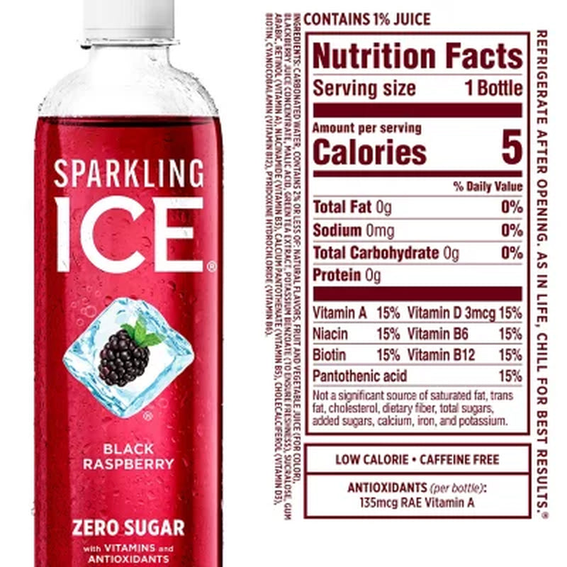Sparkling Ice Blue Variety Pack 17 Fl. Oz., 24 Pk.