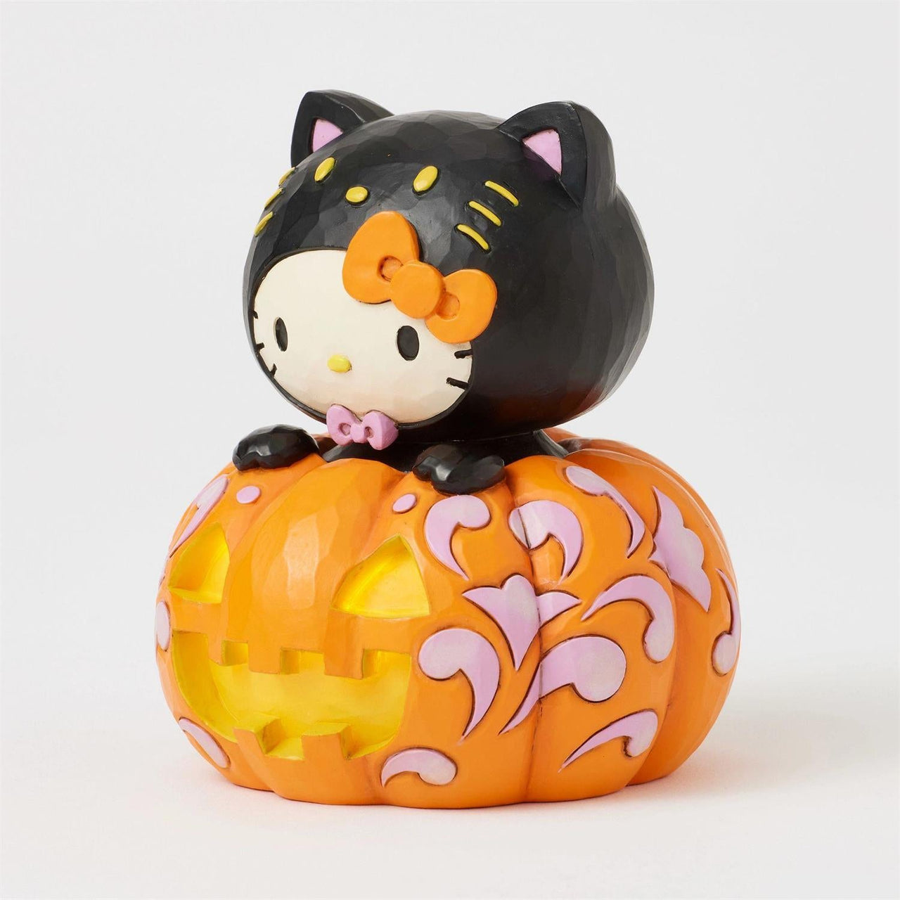 Hello Kitty Black Cat Light - Up Figurine (Jim Shore Sanrio Collection)