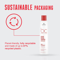 Schwarzkopf Professional Bonacure Peptide Repair Rescue Micellar Shampoo | For Damaged Hair | 250ml